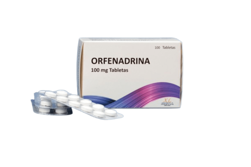 ORFENADRINA 100mg Tableta